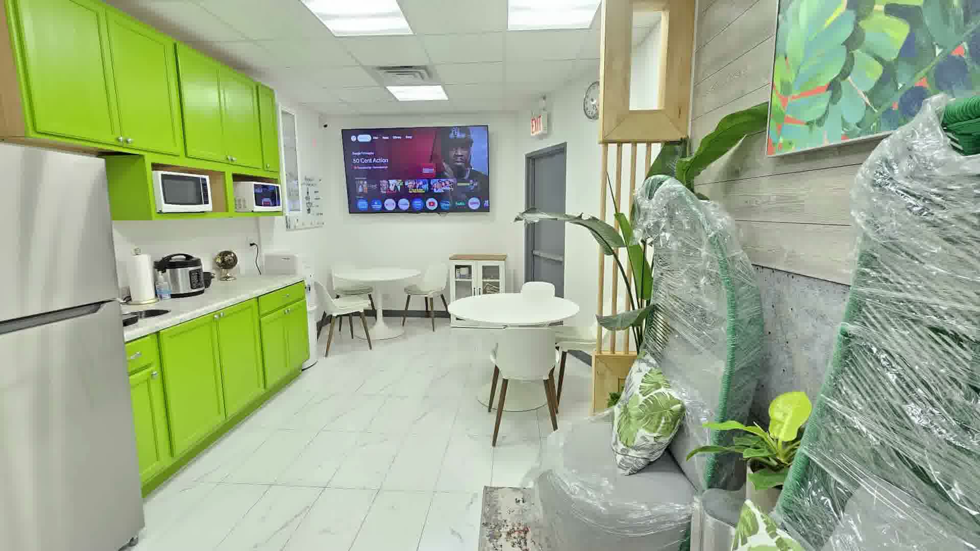 Second break room view inside the school campus.