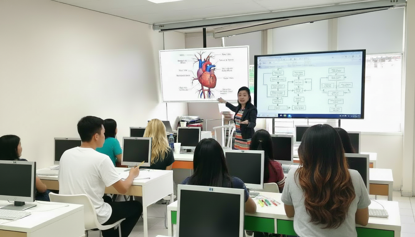 Interactive lecture and group learning environment.