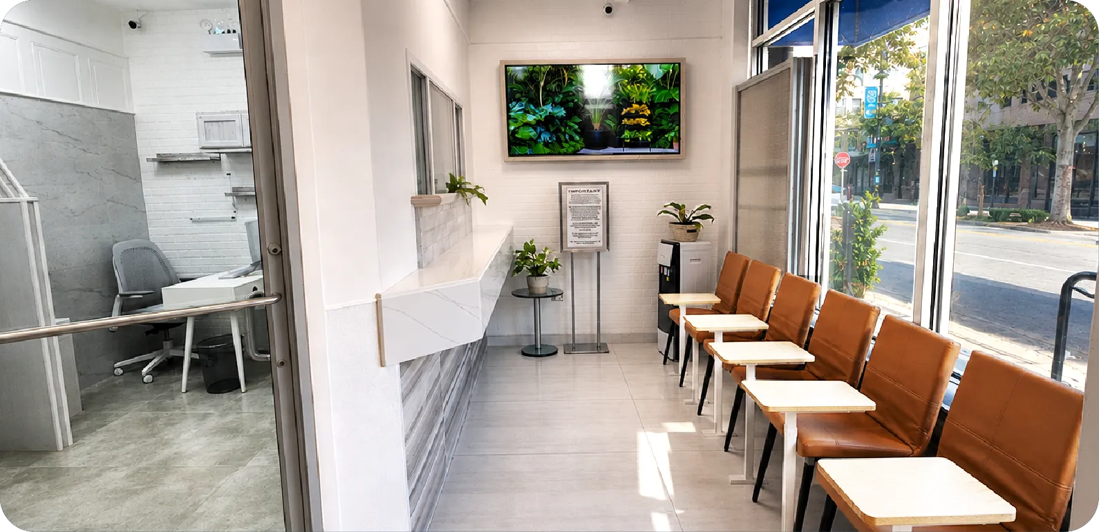 College lobby