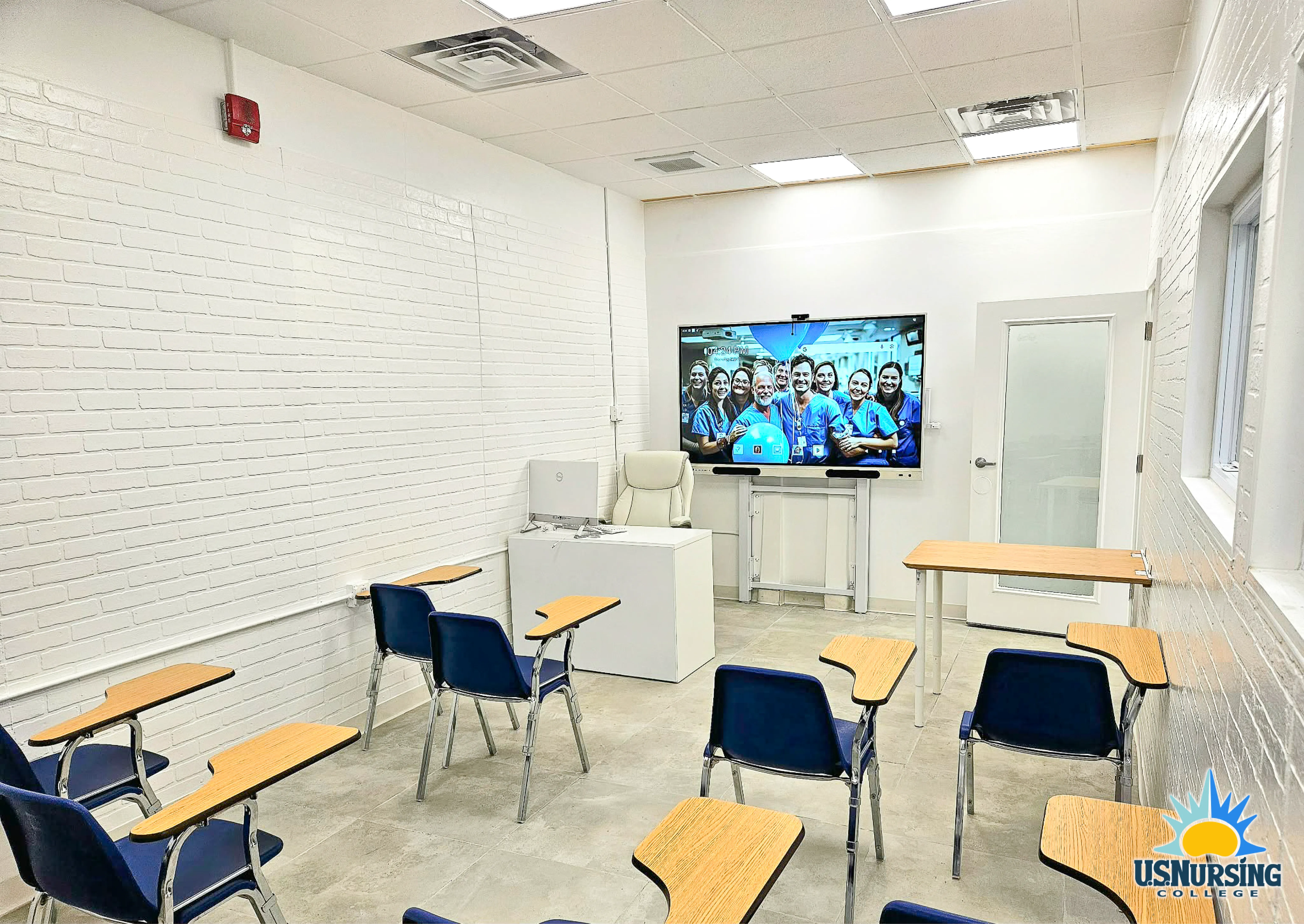 U.S. Nursing College classroom
