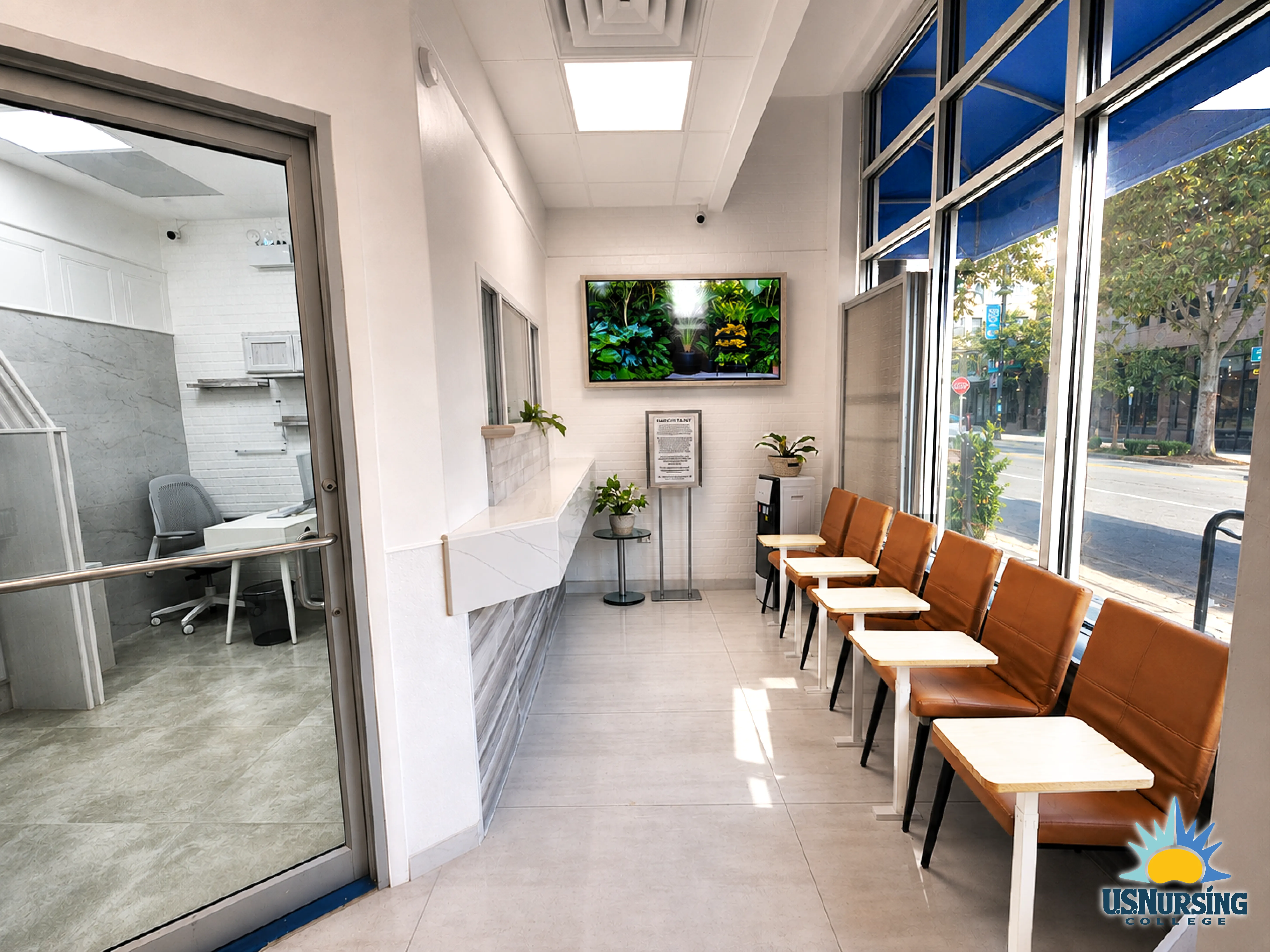U.S. Nursing College lobby